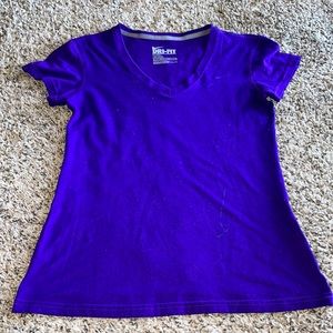 Nike Dri-fit purple/violet top